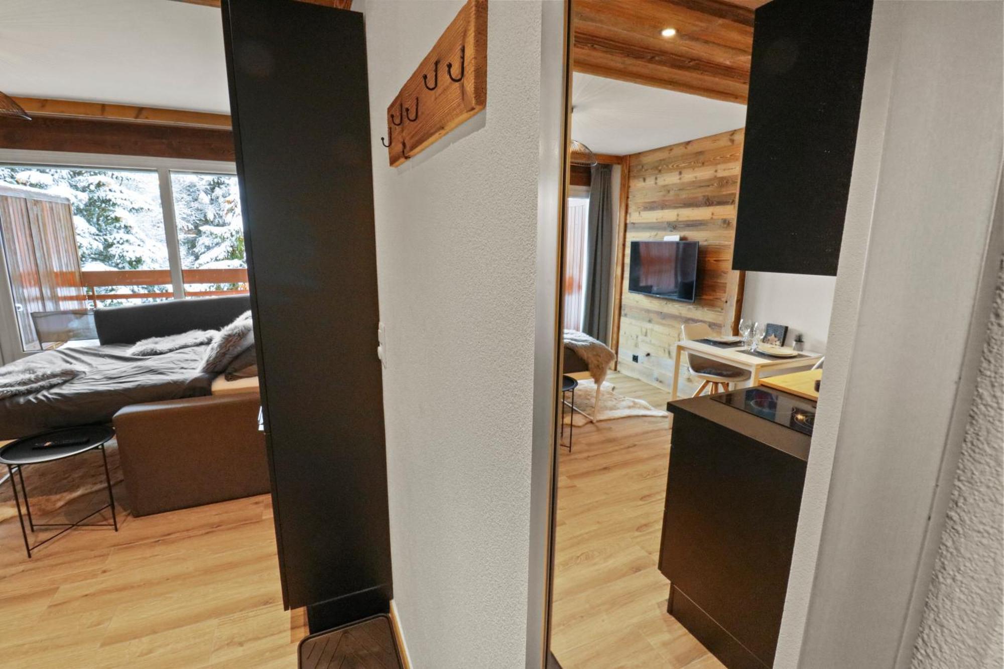 Joli Studio Avec Parking Gratuit Crans-Montana Eksteriør billede